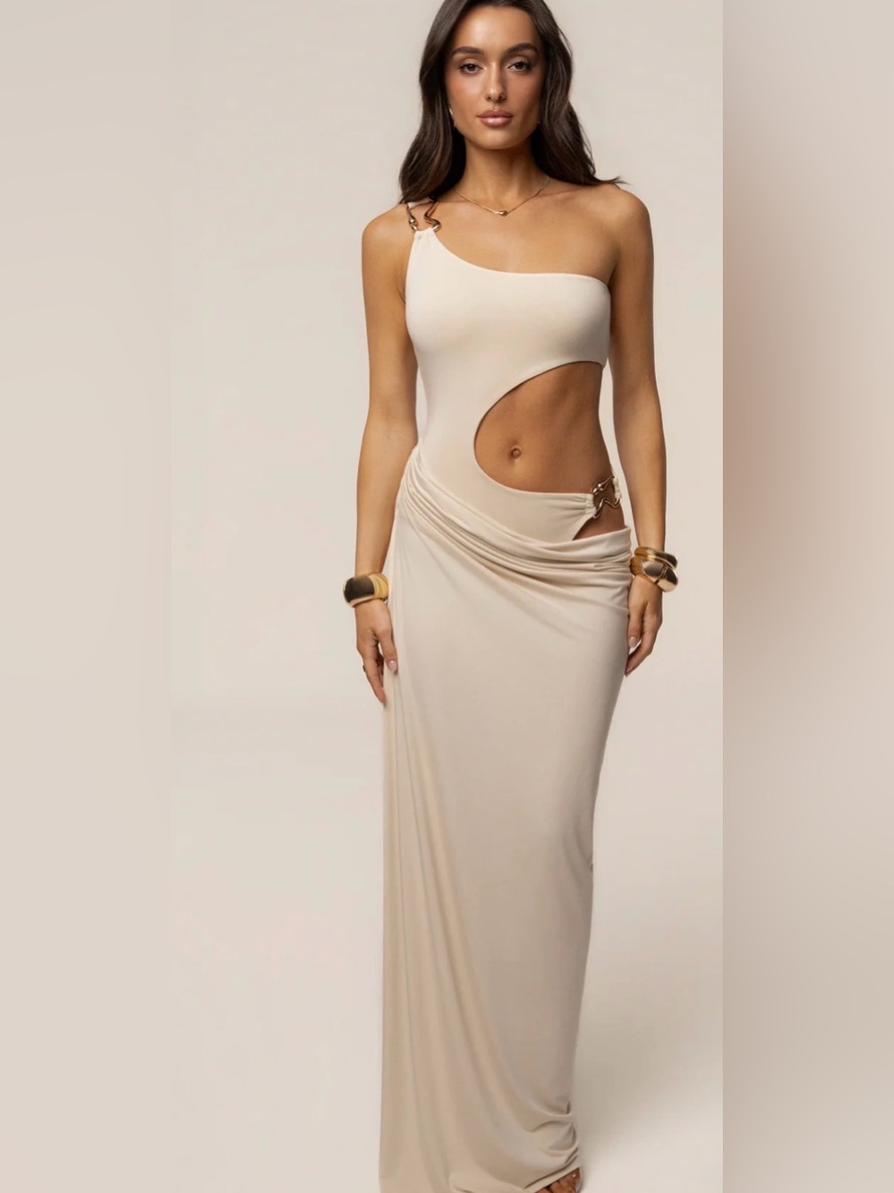 Parchment Valentina Cutout Maxi Dress - Picture 3 of 11